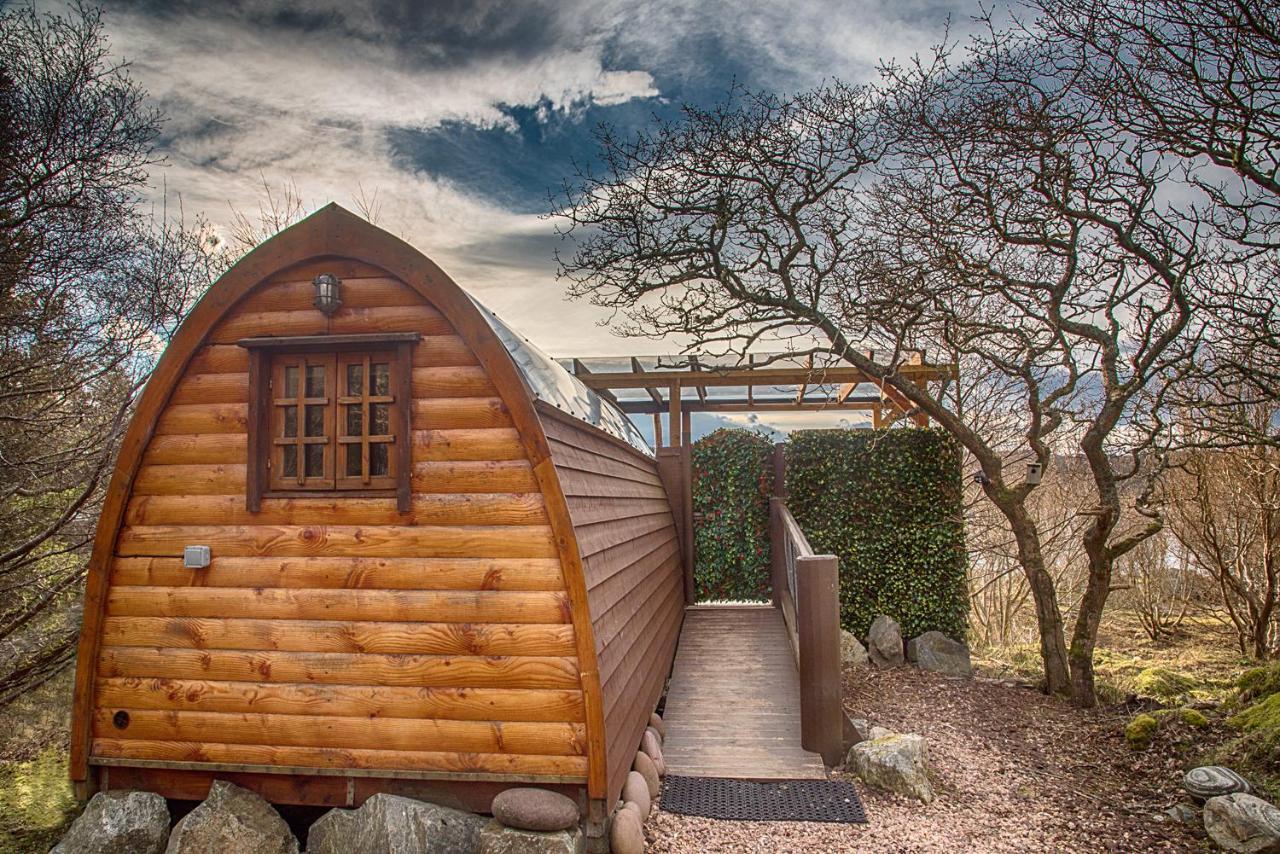 Mountview Pod Hotell Lochinver Exteriör bild